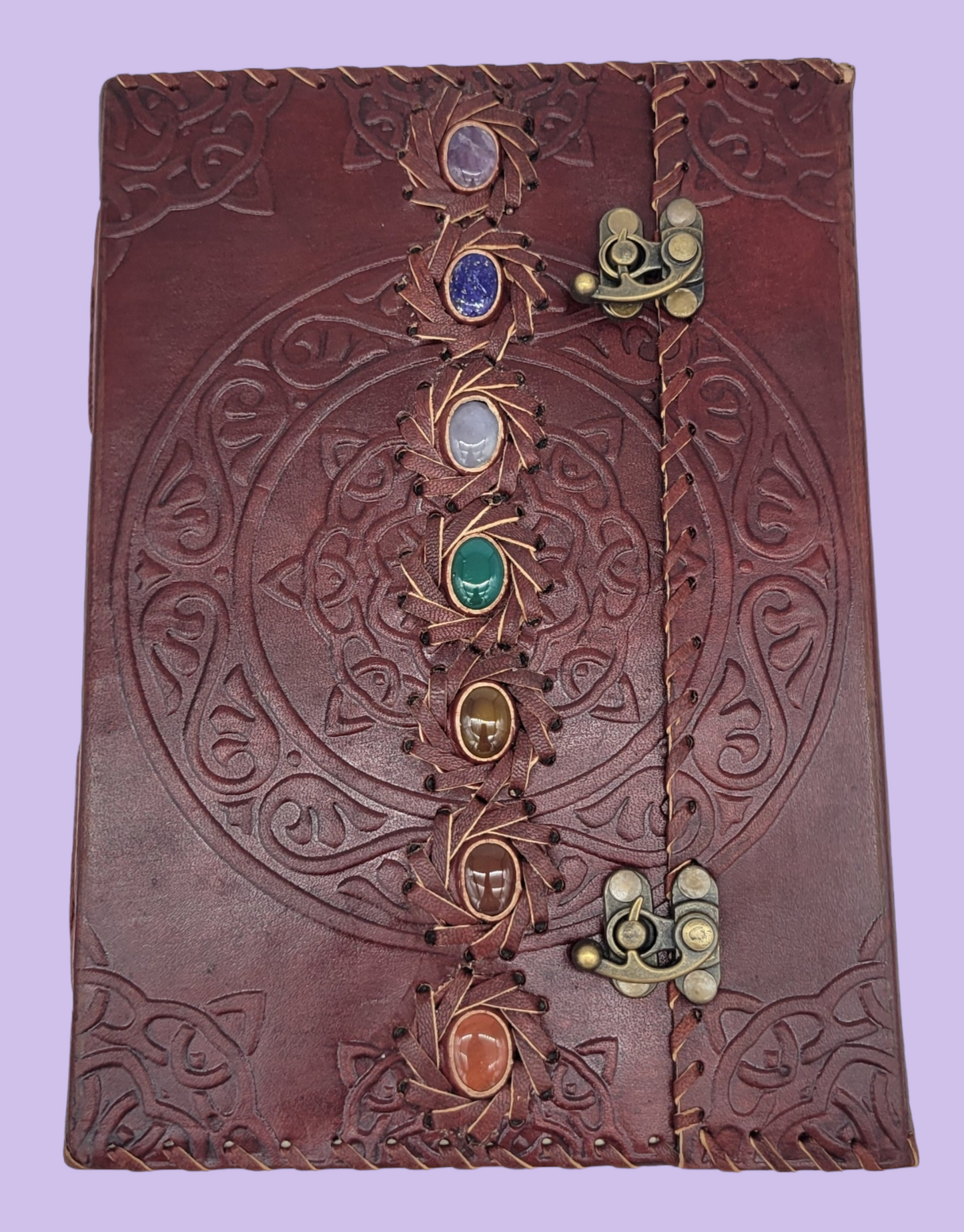 Seven Chakra Leather Journal