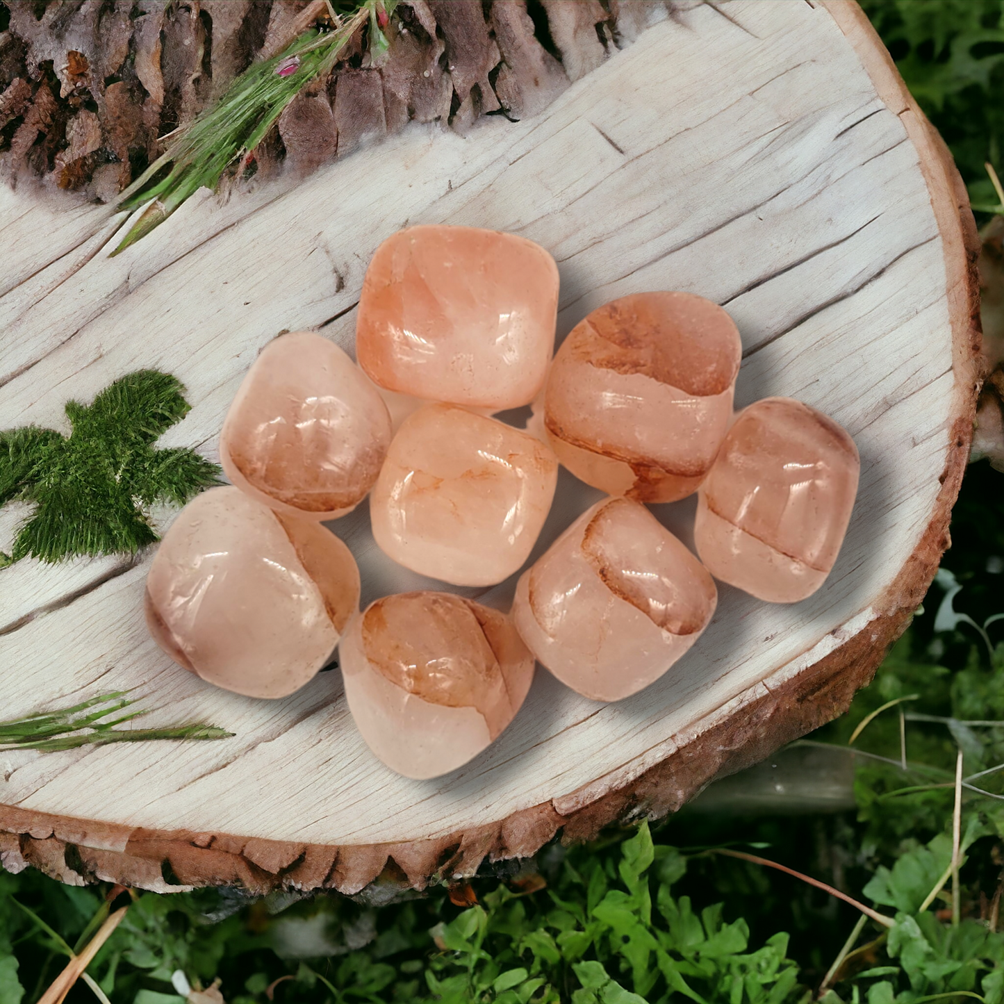 Fire Quartz Tumbled Stone