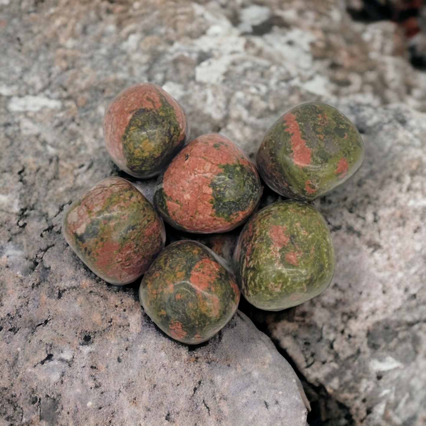 Unakite Tumbled Stone