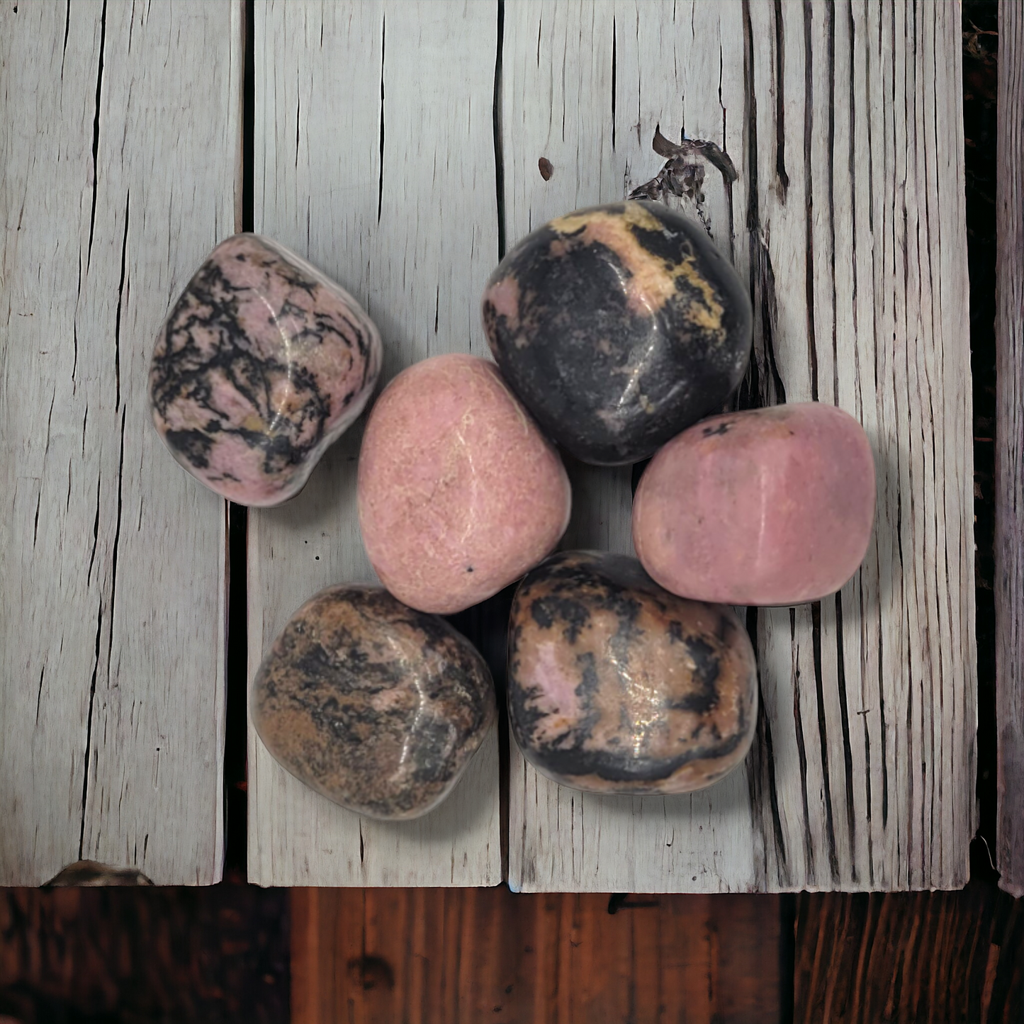 Rhodonite Tumbled Stone