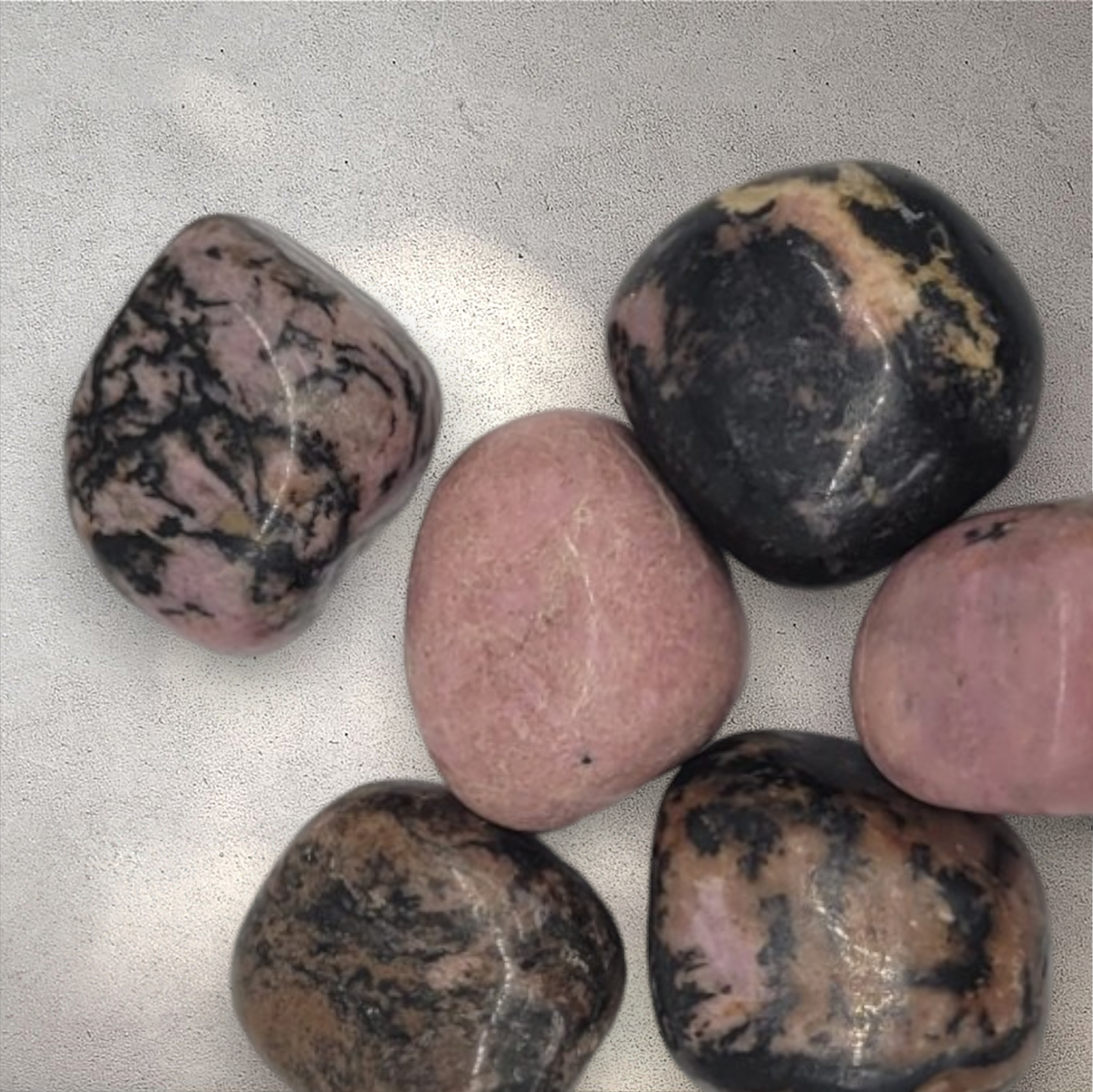 Rhodonite Tumbled Stone