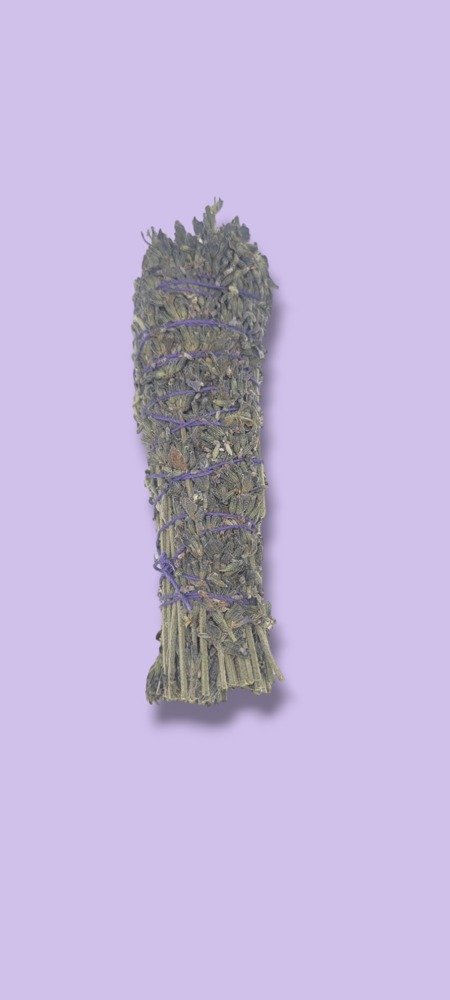 Lavender Sage Herb Wand 4"