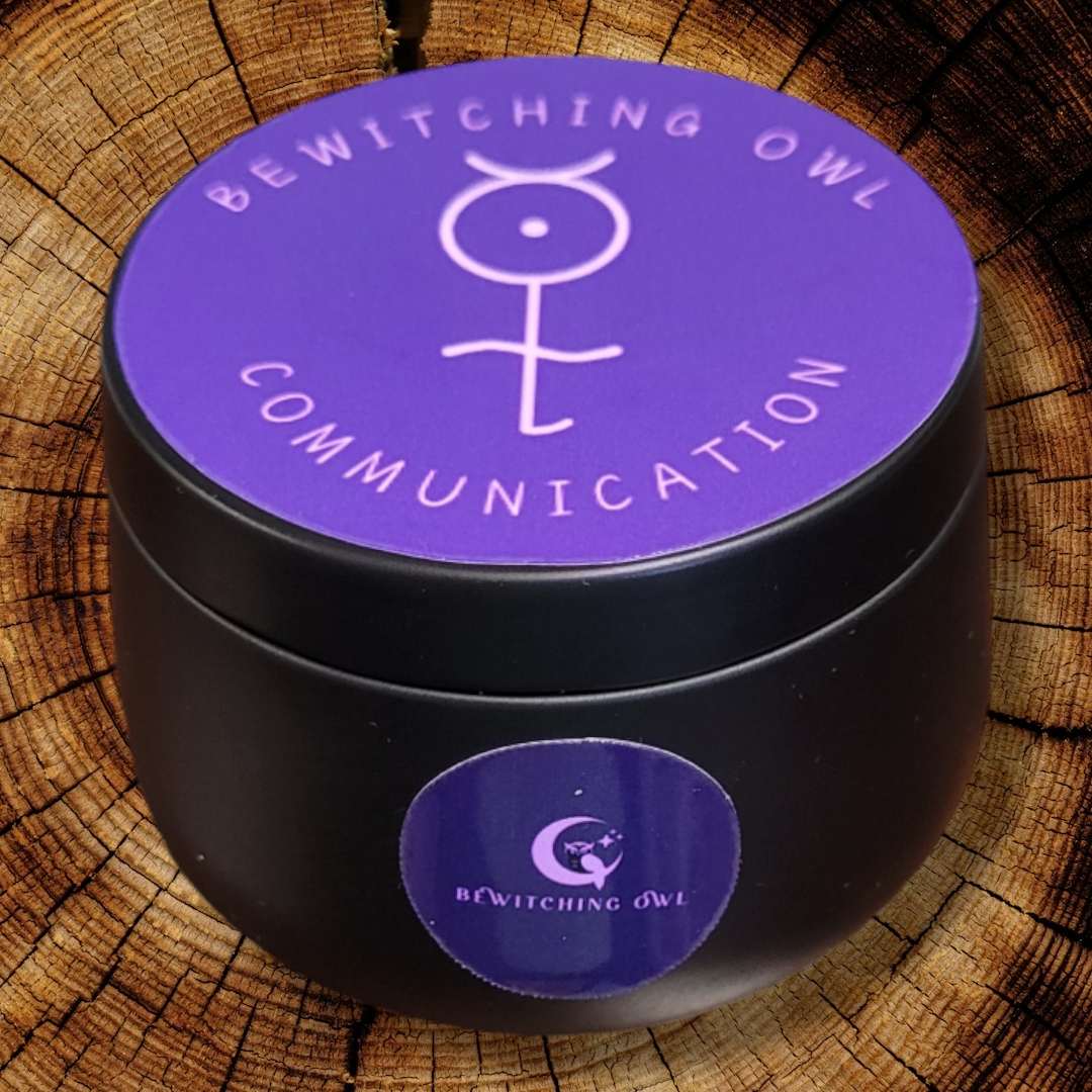 Bewitching Mercury (Communication) Spell Candle 7.5oz Unscented